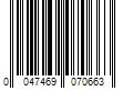 Barcode Image for UPC code 0047469070663