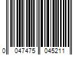 Barcode Image for UPC code 0047475045211