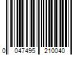 Barcode Image for UPC code 0047495210040. Product Name: Nature s Bakery Stone Ground Whole Wheat Fig Bar - Raspberry  6/2 OZ
