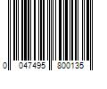 Barcode Image for UPC code 0047495800135