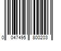 Barcode Image for UPC code 0047495800203