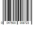 Barcode Image for UPC code 0047500008723