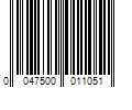 Barcode Image for UPC code 0047500011051