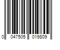 Barcode Image for UPC code 0047505019809