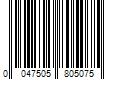 Barcode Image for UPC code 0047505805075