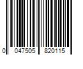 Barcode Image for UPC code 0047505820115