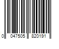 Barcode Image for UPC code 0047505820191