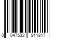 Barcode Image for UPC code 0047532911817