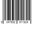 Barcode Image for UPC code 0047532911824