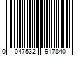 Barcode Image for UPC code 0047532917840