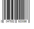 Barcode Image for UPC code 0047532920086. Product Name: SDI Technologies  Inc. iHome Rechargeable Color Changing Bluetooth Mini Speaker