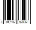 Barcode Image for UPC code 0047532920963