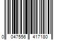 Barcode Image for UPC code 0047556417180