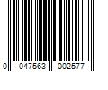 Barcode Image for UPC code 0047563002577