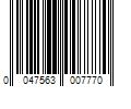 Barcode Image for UPC code 0047563007770