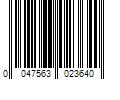 Barcode Image for UPC code 0047563023640