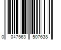 Barcode Image for UPC code 0047563507638