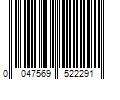 Barcode Image for UPC code 0047569522291