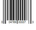 Barcode Image for UPC code 004769000073