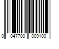 Barcode Image for UPC code 0047700009100