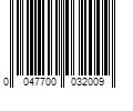 Barcode Image for UPC code 0047700032009