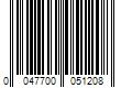 Barcode Image for UPC code 0047700051208