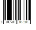 Barcode Image for UPC code 0047700067605