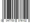 Barcode Image for UPC code 0047700076102