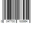 Barcode Image for UPC code 0047700183954