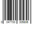 Barcode Image for UPC code 0047700305806