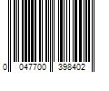 Barcode Image for UPC code 0047700398402