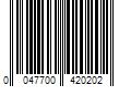 Barcode Image for UPC code 0047700420202