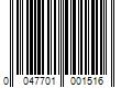 Barcode Image for UPC code 0047701001516