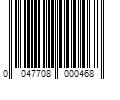 Barcode Image for UPC code 0047708000468