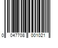 Barcode Image for UPC code 0047708001021