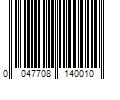 Barcode Image for UPC code 0047708140010. Product Name: Big Rock Sports 245598 Eagle Claw Weedless Baitholder Hook - Bronze  Size 1 & Pack of 5