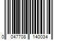 Barcode Image for UPC code 0047708140034