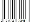 Barcode Image for UPC code 0047708706681