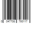 Barcode Image for UPC code 0047708793117