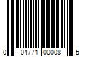 Barcode Image for UPC code 004771000085