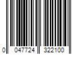 Barcode Image for UPC code 0047724322100