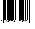 Barcode Image for UPC code 0047724324739