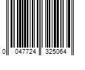 Barcode Image for UPC code 0047724325064