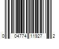 Barcode Image for UPC code 004774119272