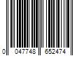 Barcode Image for UPC code 0047748652474