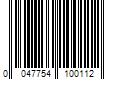 Barcode Image for UPC code 0047754100112