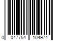 Barcode Image for UPC code 0047754104974