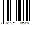 Barcode Image for UPC code 0047754165340