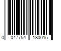 Barcode Image for UPC code 0047754180015