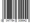 Barcode Image for UPC code 0047754309942